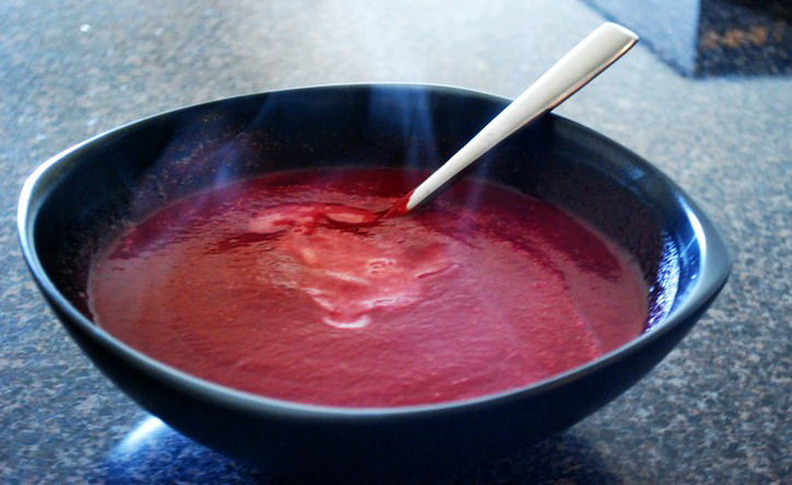 Heisse Suppe im Vitamix